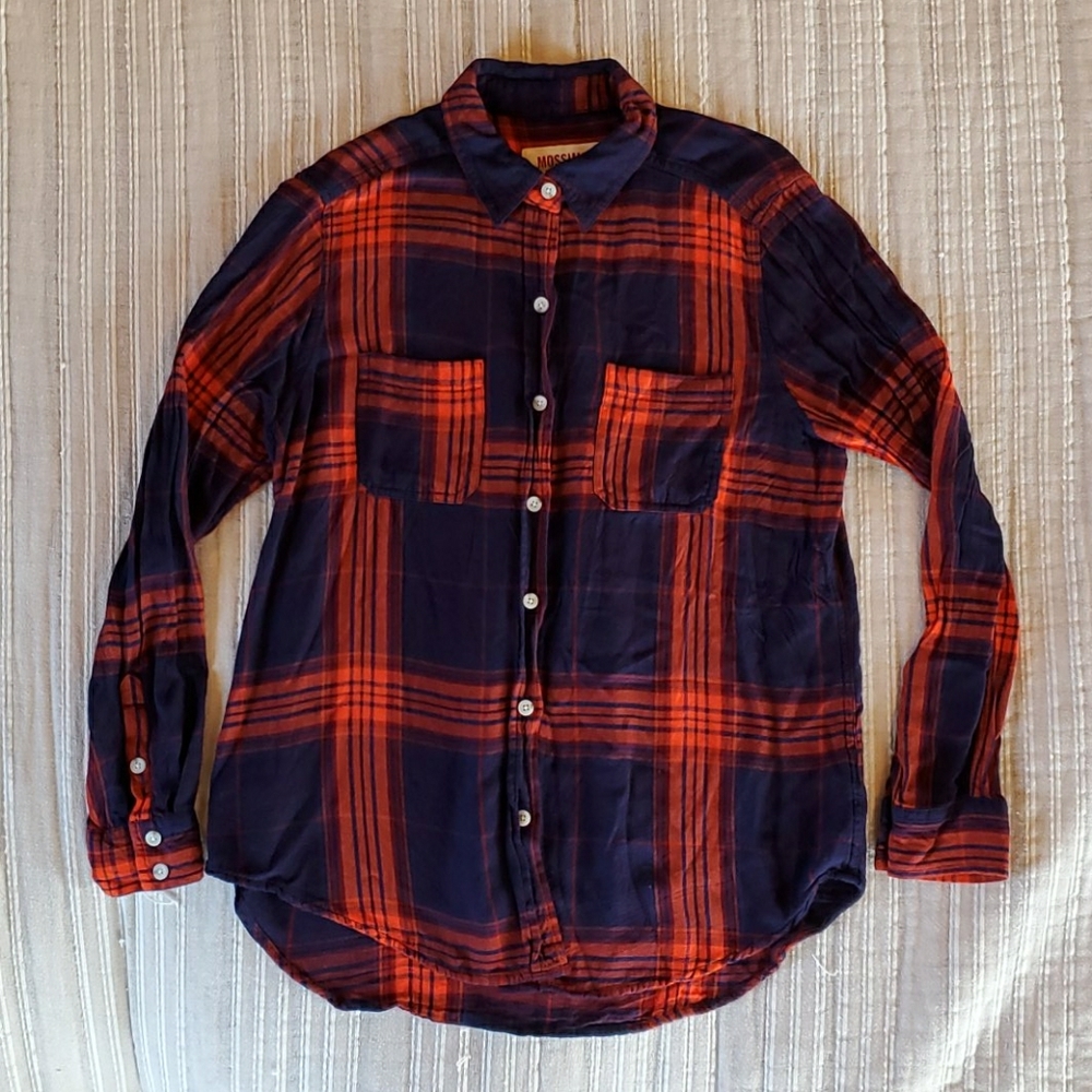 Mossimo Long Sleeve Button down - Picture 1 of 3